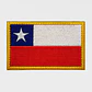 Parche Bandera Chile Velcro 9x5 cm Para Uniforme Táctico Y Mochilas  - Miniatura 5