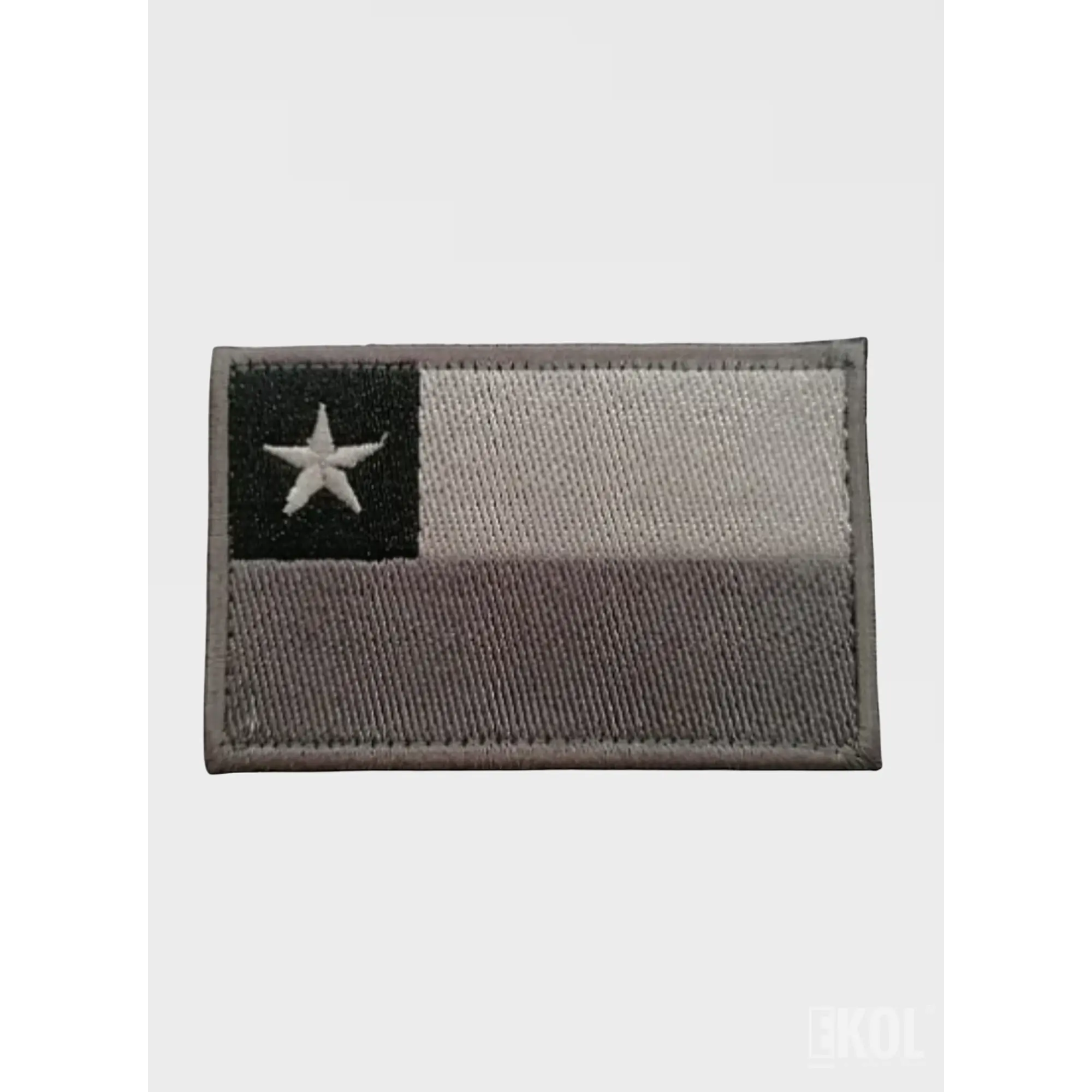 Parche Bandera Chile Velcro 9x5 cm Para Uniforme Táctico Y Mochilas  2