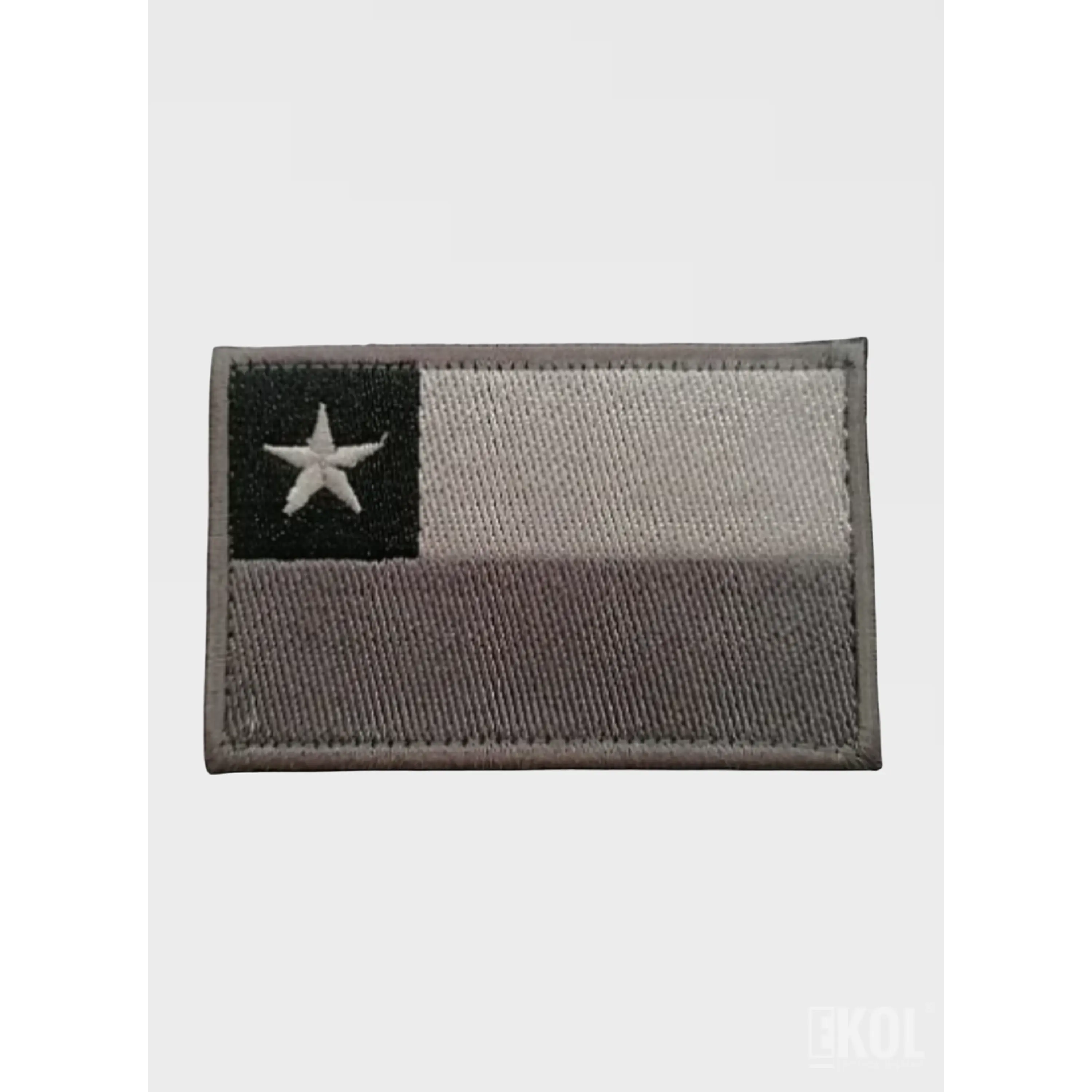Parche Bandera Chile Velcro 9x5 cm Para Uniforme Táctico Y Mochilas  2