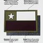 Parche Bandera Chile 8x5 cm PVC Goma Velcro Táctico Uniforme - Miniatura 5
