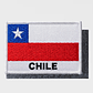 Parche Bordado Bandera Chile 8x5cm Velcro Táctico Velcro - Miniatura 3