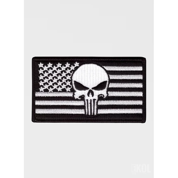Parche Bandera USA Velcro 8x5 cm Para Uniforme Táctico Y Mochilas 9