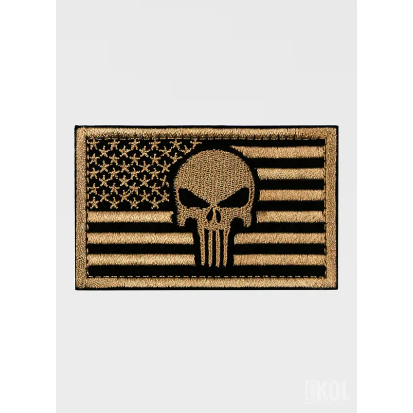 Parche Bandera USA Velcro 8x5 cm Para Uniforme Táctico Y Mochilas 5