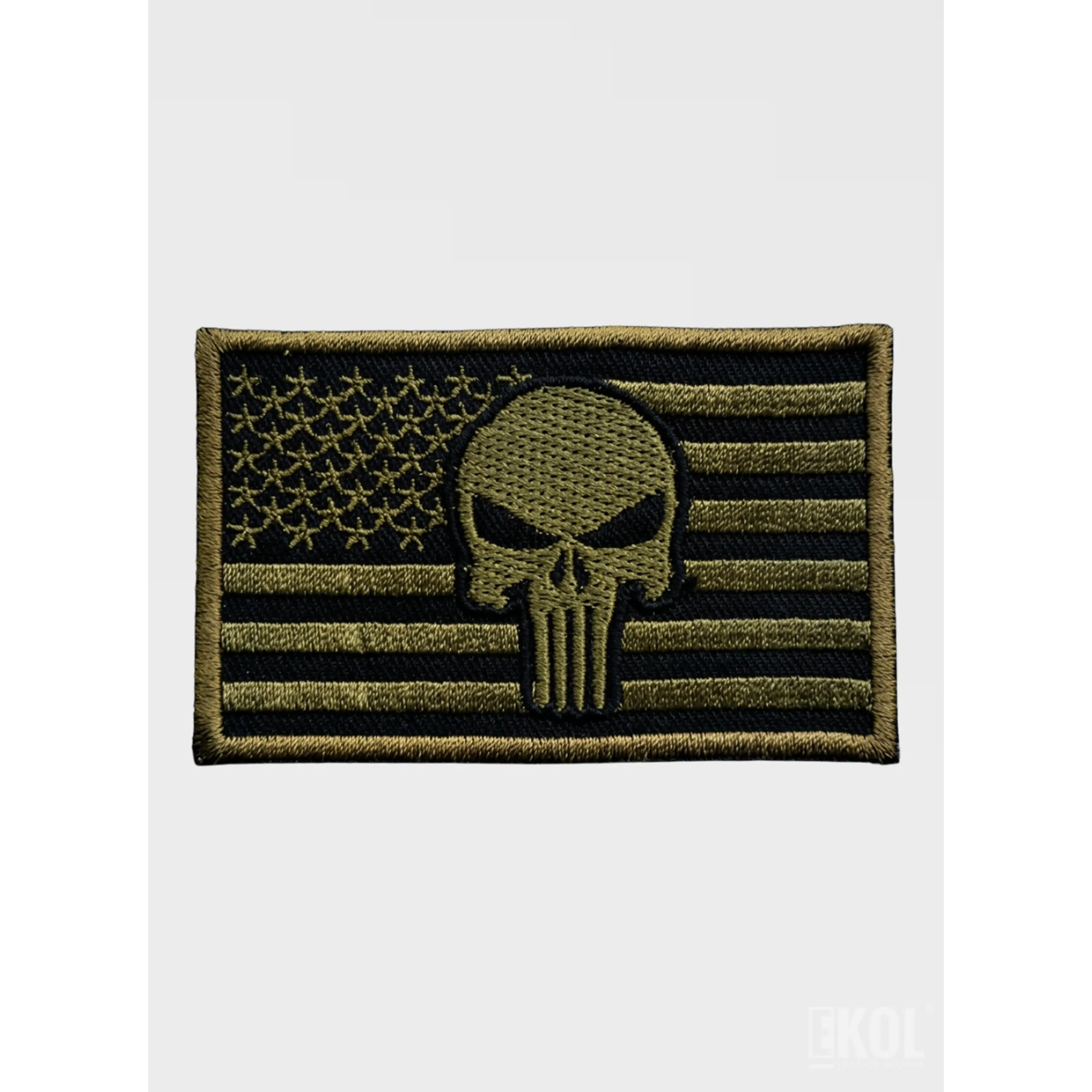 Parche Bandera USA Velcro 8x5 cm Para Uniforme Táctico Y Mochilas 4