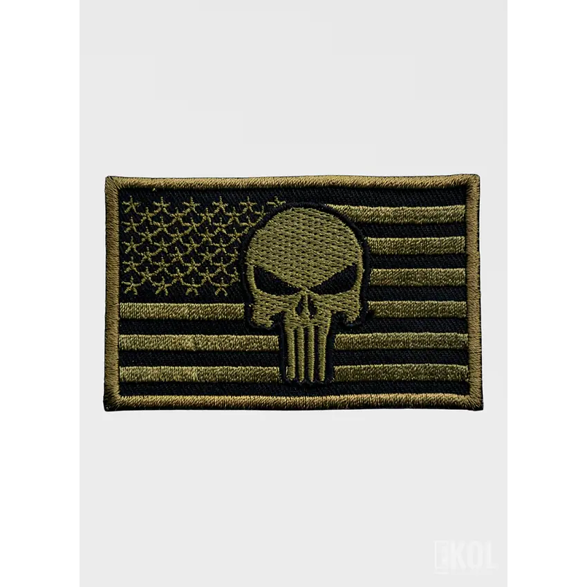 Parche Bandera USA Velcro 8x5 cm Para Uniforme Táctico Y Mochilas 4