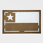 Parche Militar Bandera Chile Reflectante con Velcro - 8x5 cm - Miniatura 5