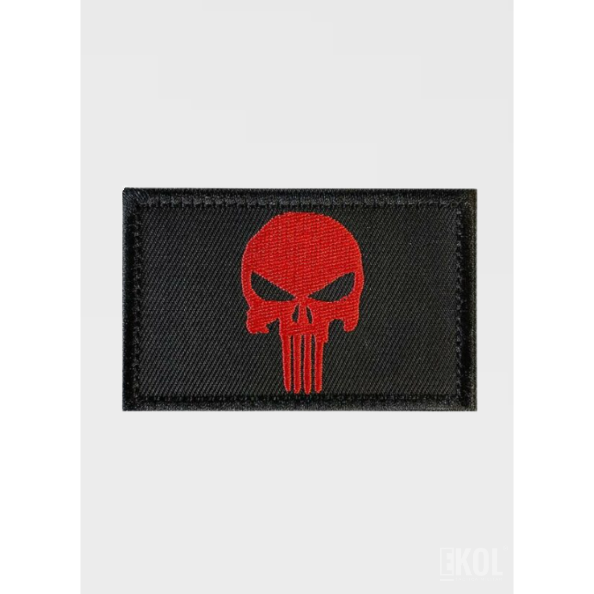 Parche Táctico Punisher Calavera Bordado - 8x5 cm 6