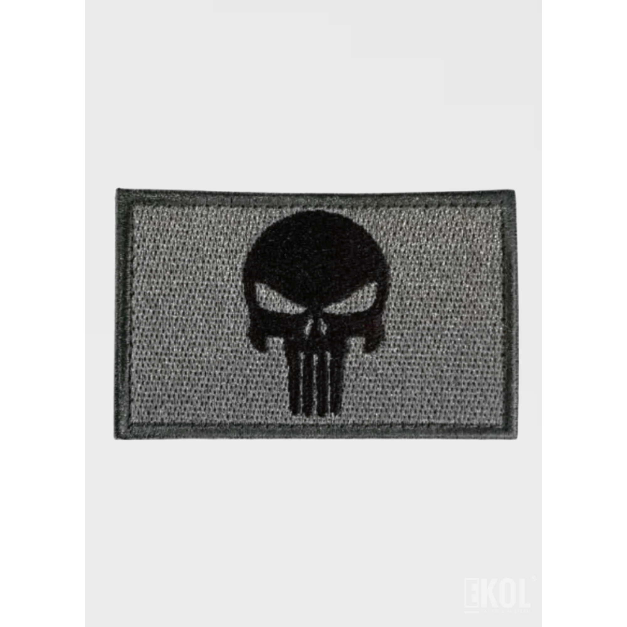 Parche Táctico Punisher Calavera Bordado - 8x5 cm 4