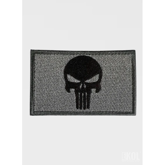 Parche Táctico Punisher Calavera Bordado - 8x5 cm 4