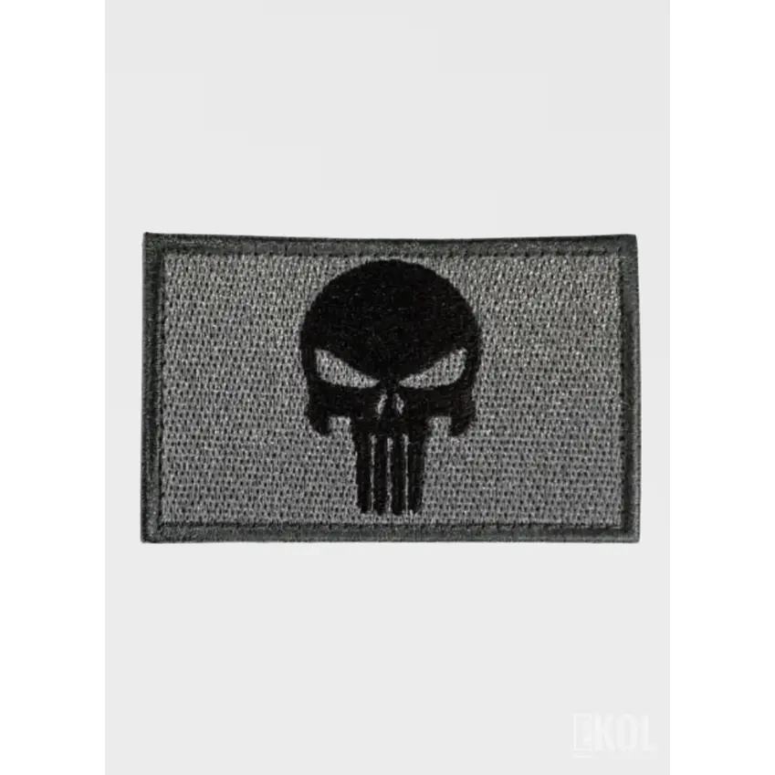 Parche Táctico Punisher Calavera Bordado - 8x5 cm 4