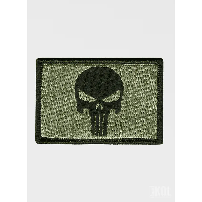 Parche Táctico Punisher Calavera Bordado - 8x5 cm 3