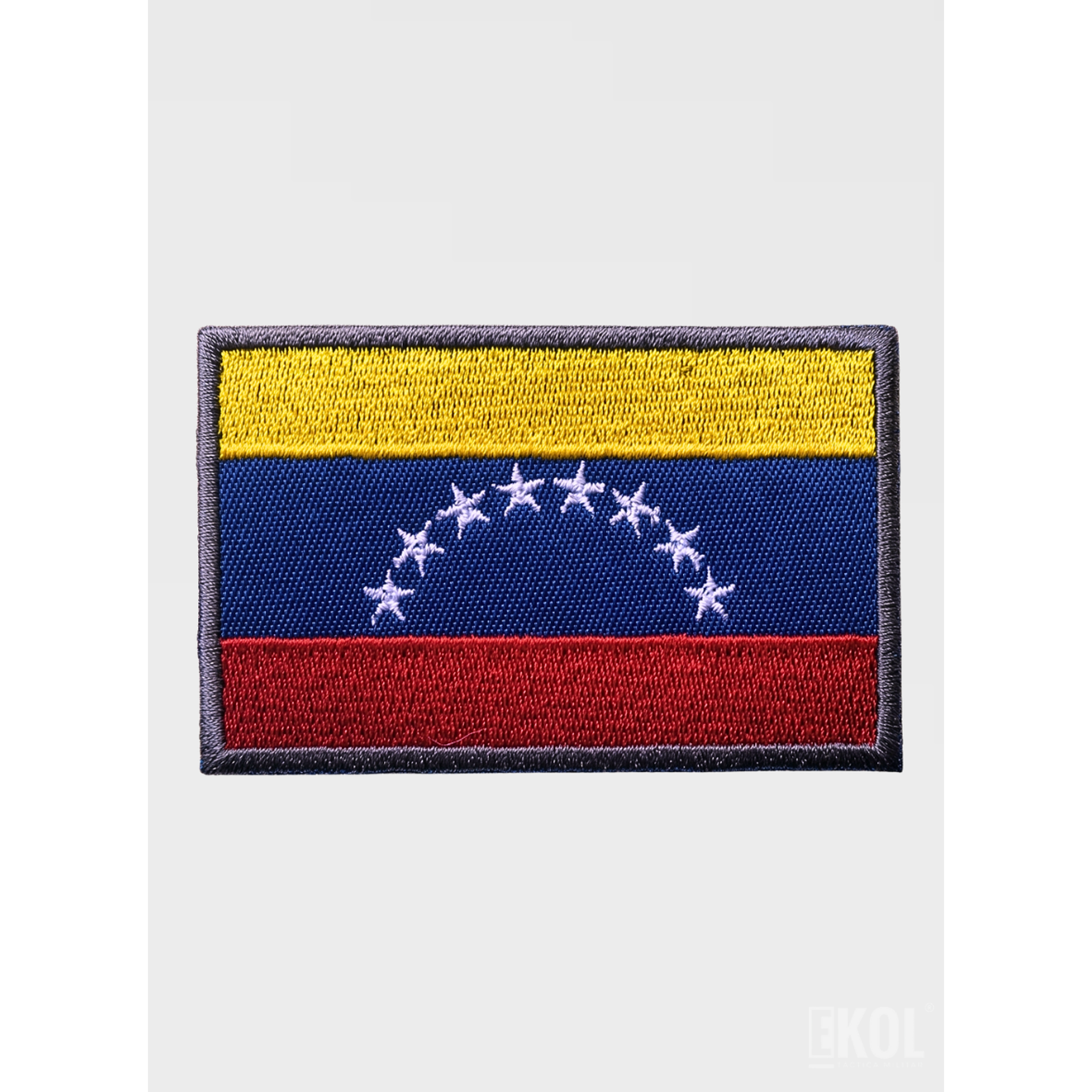 Parche Táctico Bandera De Venezuela 8x5cm Con Velcro Airsoft 2