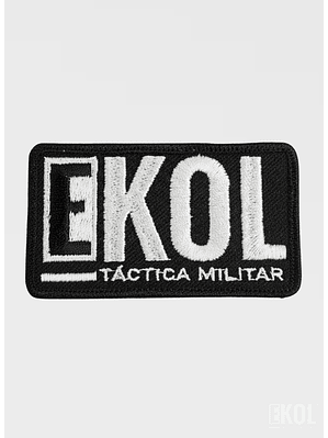 Parche Táctico Militar Ekol - Bordado Con Velcro Para Airsoft