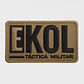 Parche Táctico Militar Ekol - Bordado Con Velcro Para Airsoft - Miniatura 5