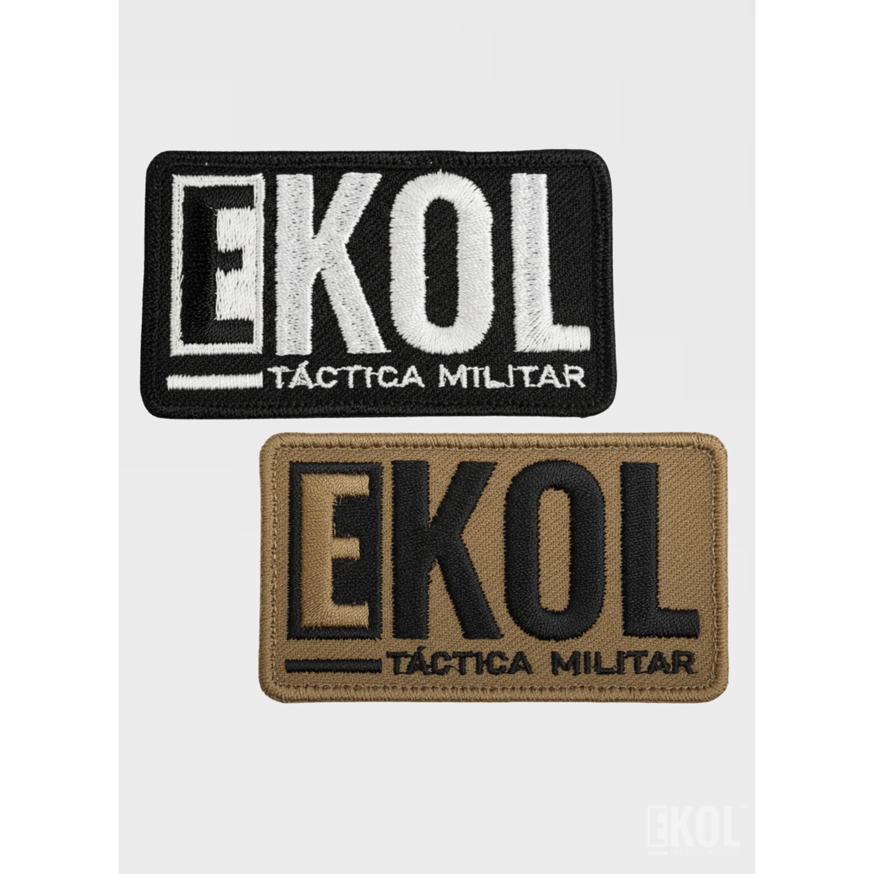 Parche Táctico Militar Ekol - Bordado Con Velcro Para Airsoft 8