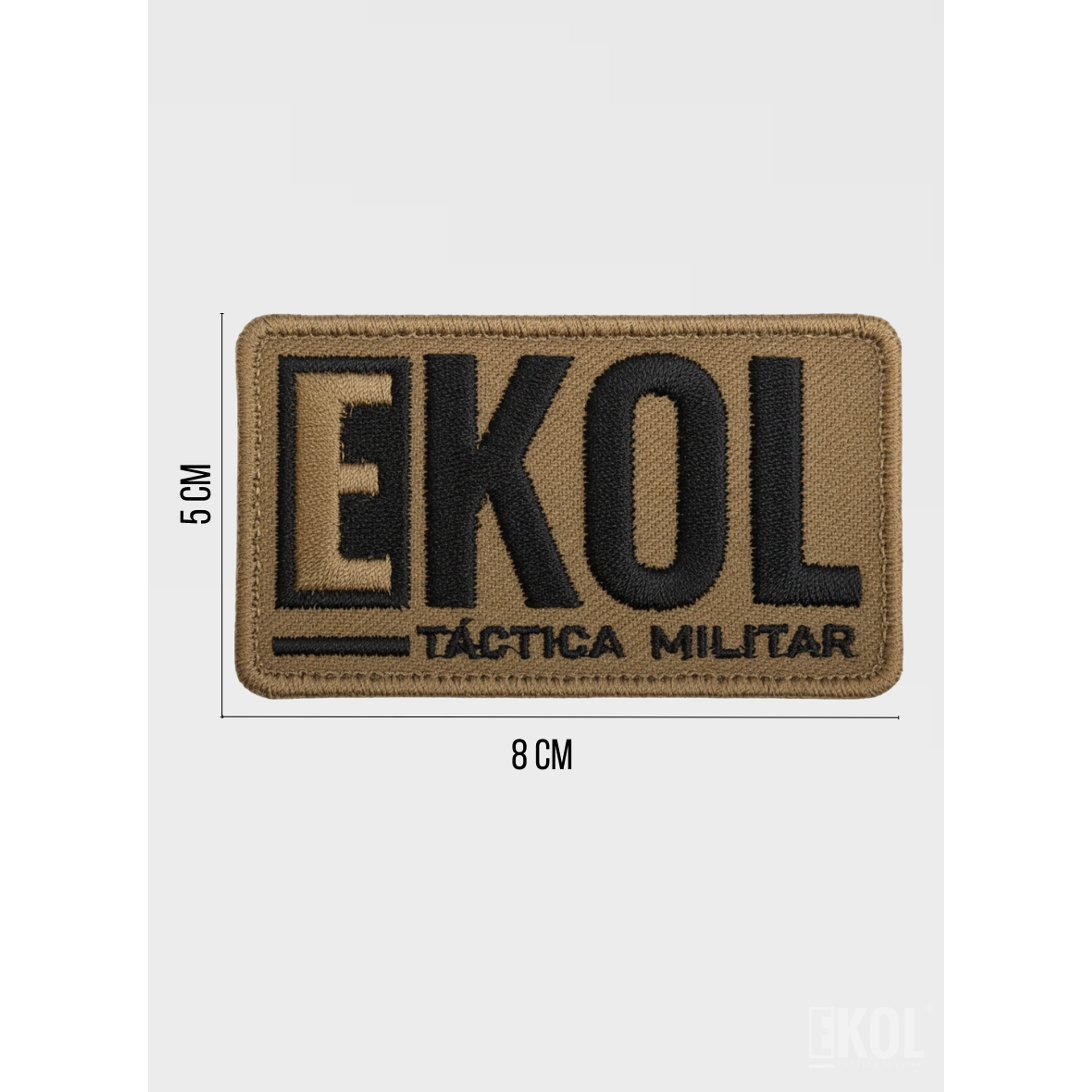 Parche Táctico Militar Ekol - Bordado Con Velcro Para Airsoft 7