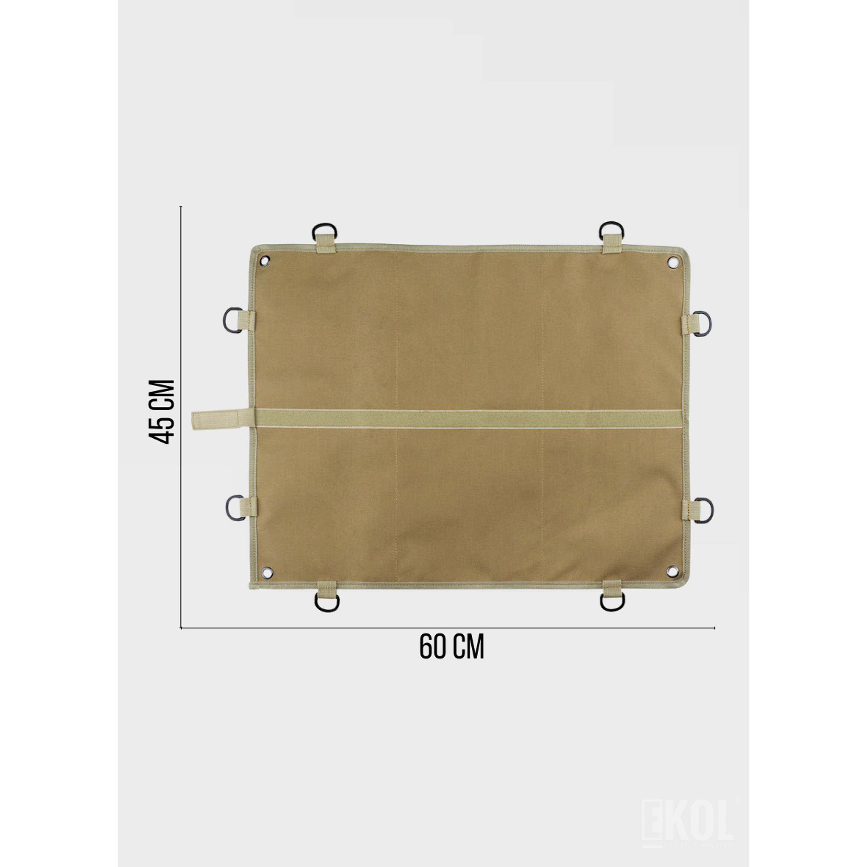 Funda Táctica Organizadora De Parches Velcro Calidad Premium 6