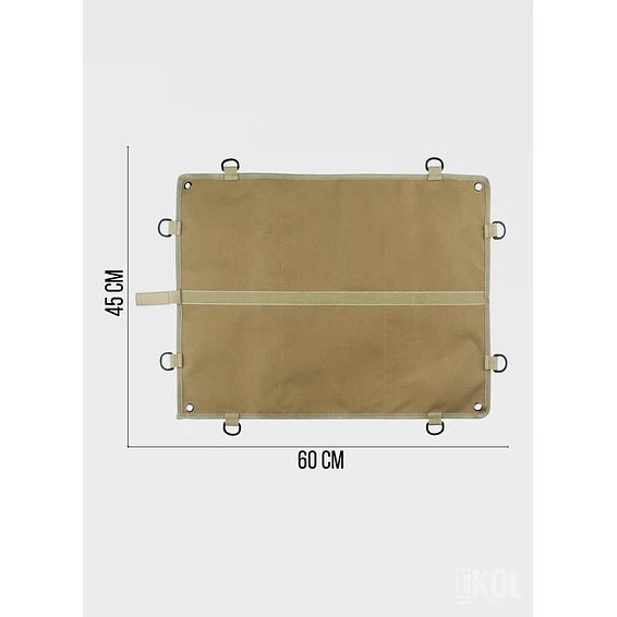 Funda Táctica Organizadora De Parches Velcro Calidad Premium 6