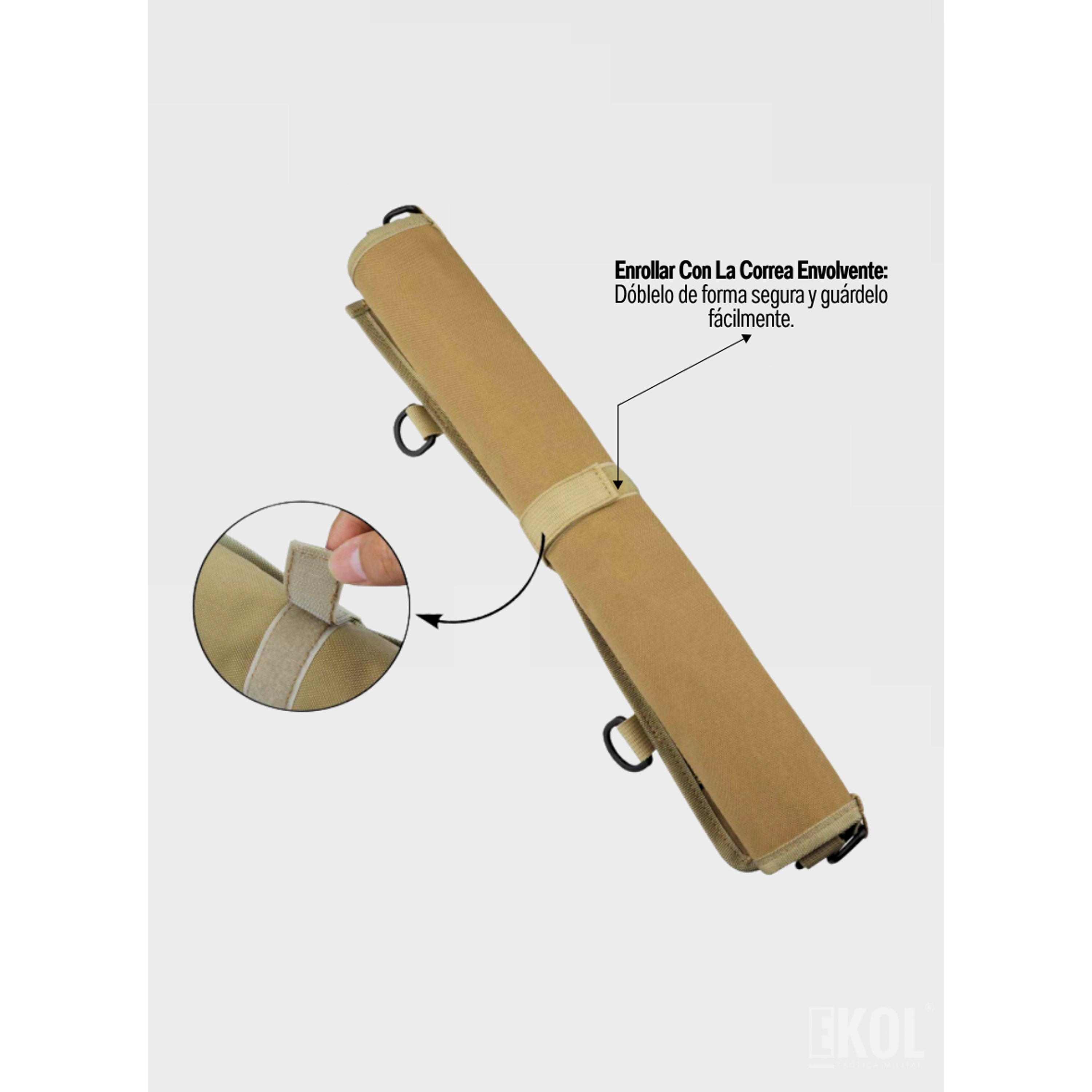 Funda Táctica Organizadora De Parches Velcro Calidad Premium 3