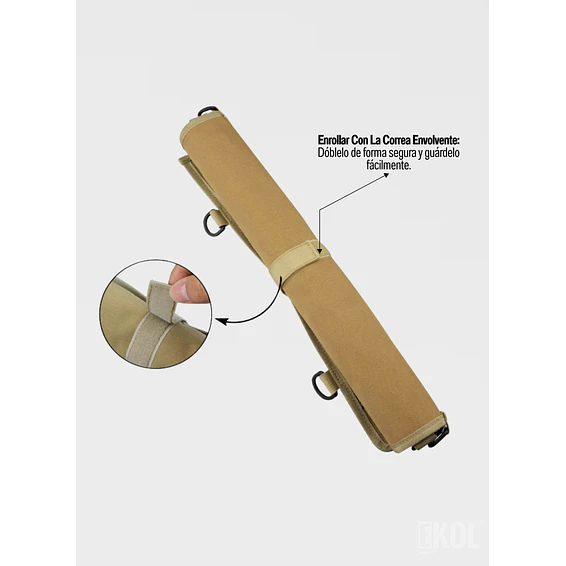 Funda Táctica Organizadora De Parches Velcro Calidad Premium 3