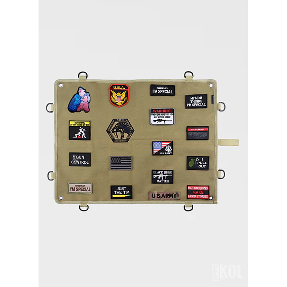 Funda Táctica Organizadora De Parches Velcro Calidad Premium 2