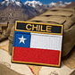 Parche Táctico Bandera Chile Personalizado Nombre 8x7cm Velcro - Miniatura 1