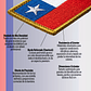 Parche Bandera de Chile Táctico 6x3 cm - Borde Reforzado para Uniforme Sin Velcro - Miniatura 3