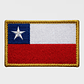 Parche Bandera de Chile Táctico 6x3 cm - Borde Reforzado para Uniforme Sin Velcro - Miniatura 2