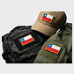 Parche Bandera de Chile Táctico 6x3 cm - Borde Reforzado para Uniforme Sin Velcro - Miniatura 5