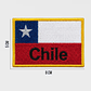 Parche Táctico Bordado Bandera De Chile Y Nombre 8x5cm Termoadhesivo - Miniatura 3
