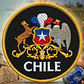Parche Táctico Escudo De Chile Bordado 8x8 cm Para Coser - Miniatura 1