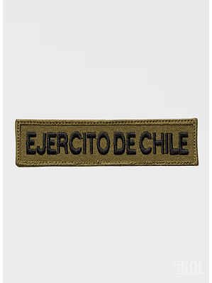 Parche Militar Ejército De Chile Con Velcro - Calidad Premium