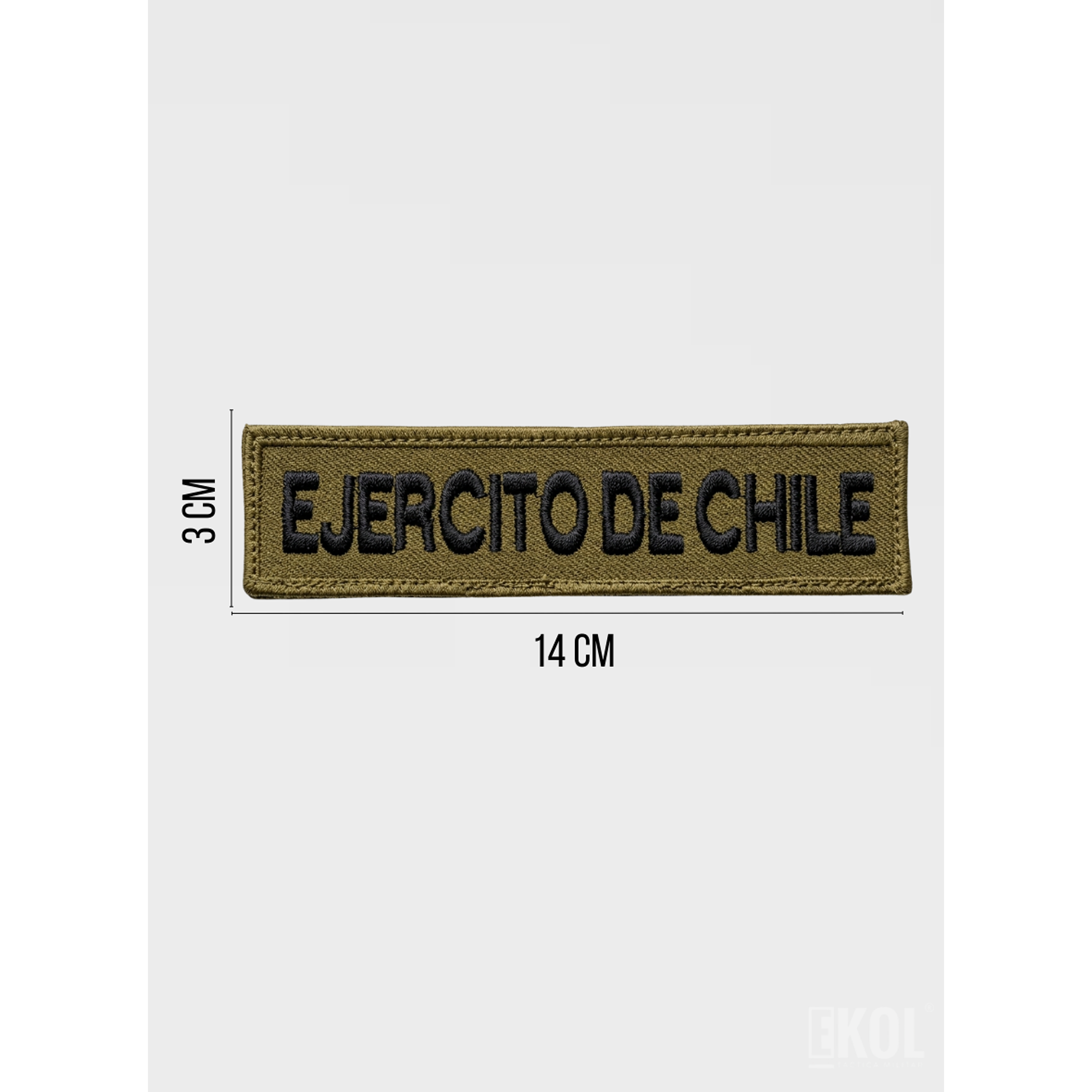 Parche Militar Ejército De Chile Con Velcro - Calidad Premium 3