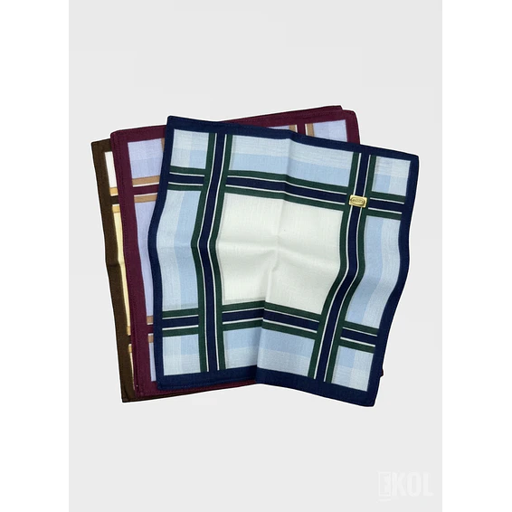 Pack 12 Pañuelos De Hombre 100% Algodón Diseños Surtidos 2