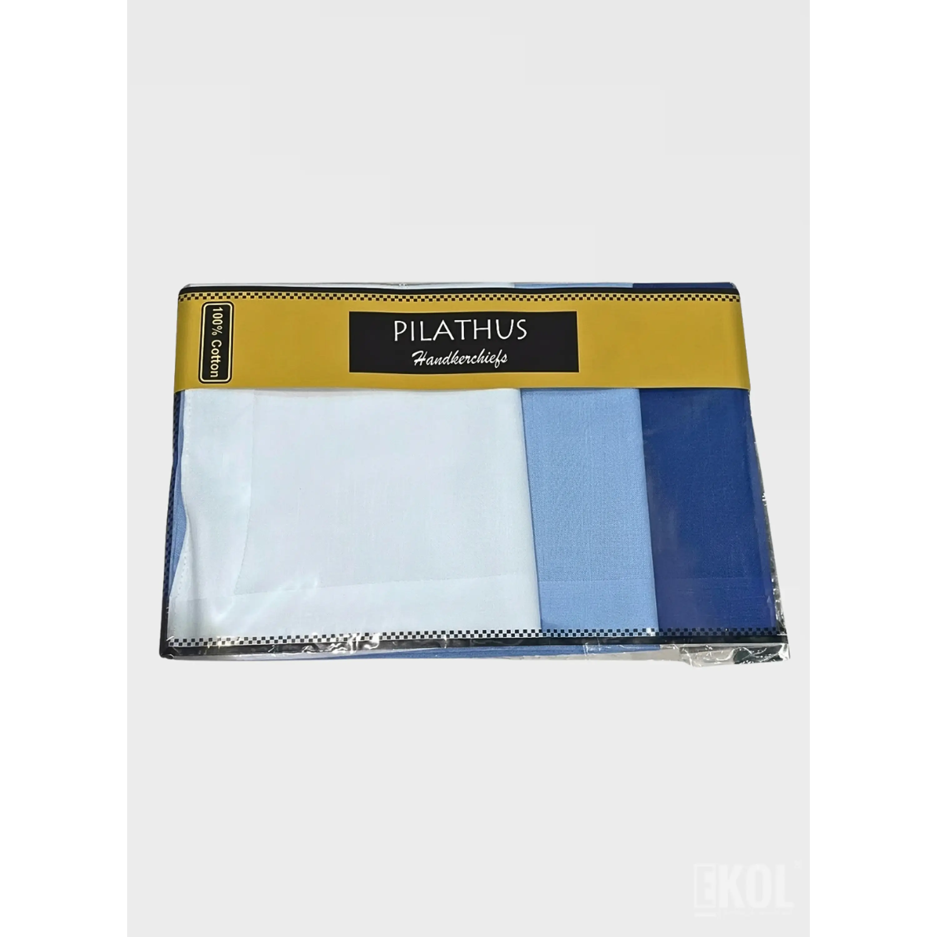 Pack 3 Pañuelos Pilathus 100% Algodón Suave Premium  2