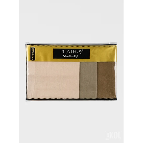 Pack 3 Pañuelos Pilathus 100% Algodón Suave Premium  4