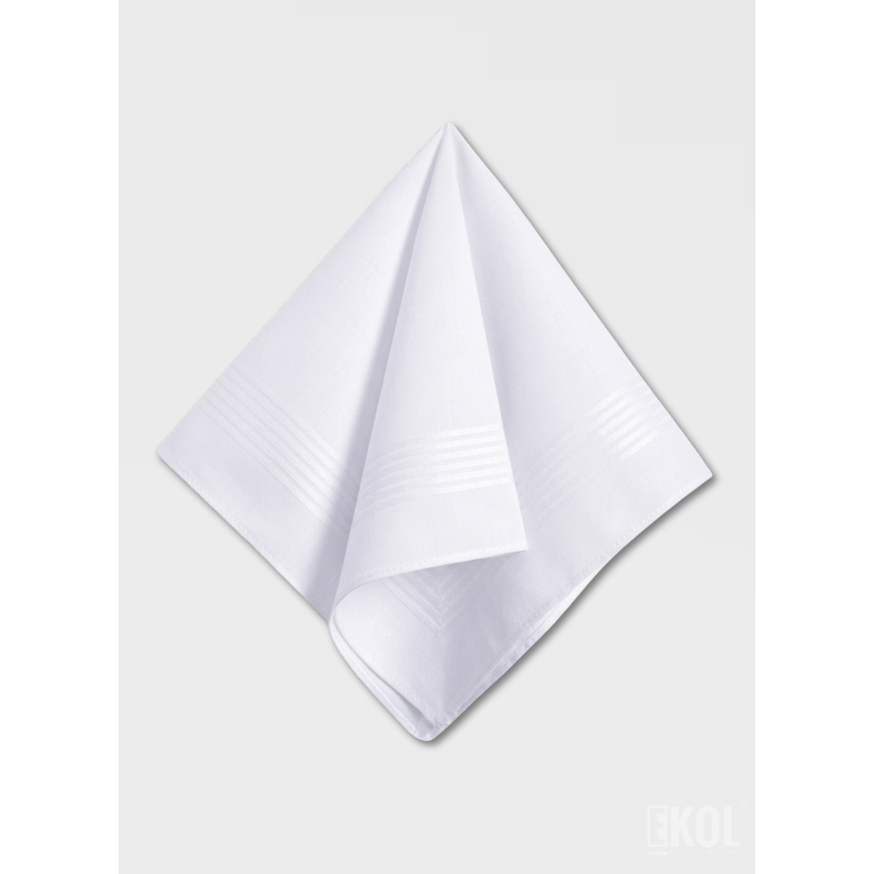 Pañuelo De Hombre 100% Algodón Blanco Por Unidad 2