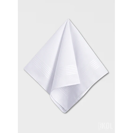 Pañuelo De Hombre 100% Algodón Blanco Por Unidad 2