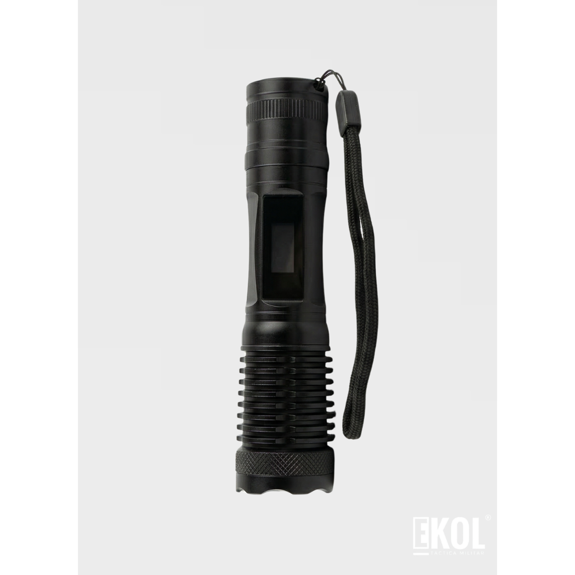 Linterna Tactica Recargable Luz  + Caja Accesorios 3