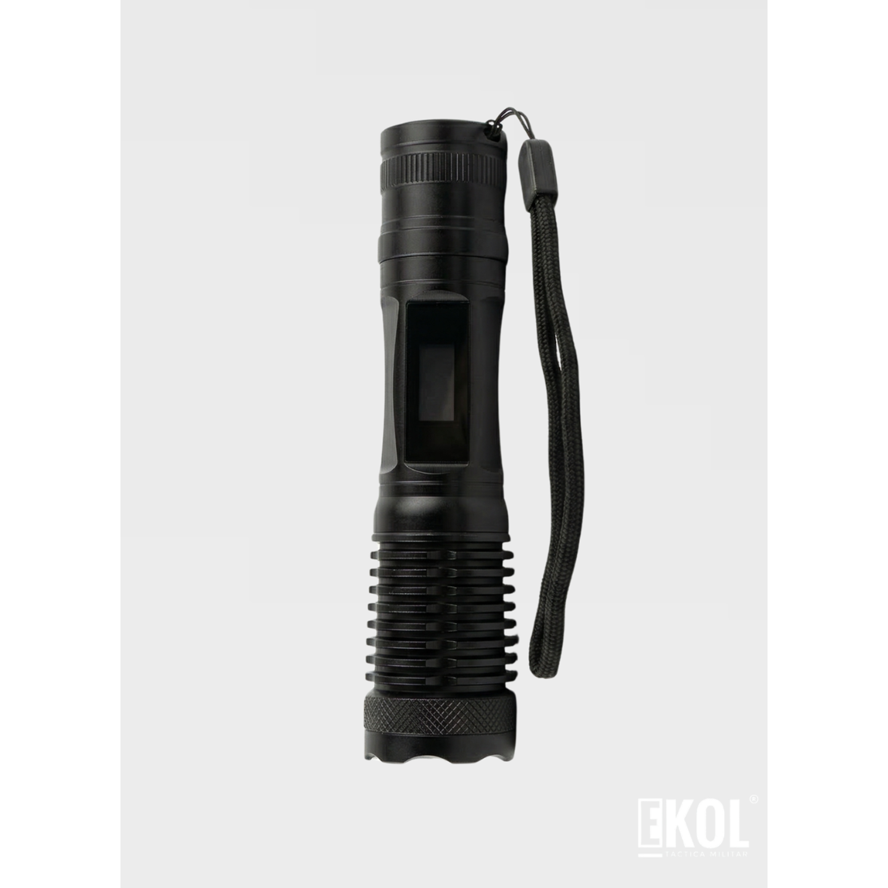 Linterna Tactica Recargable Luz  + Caja Accesorios 3