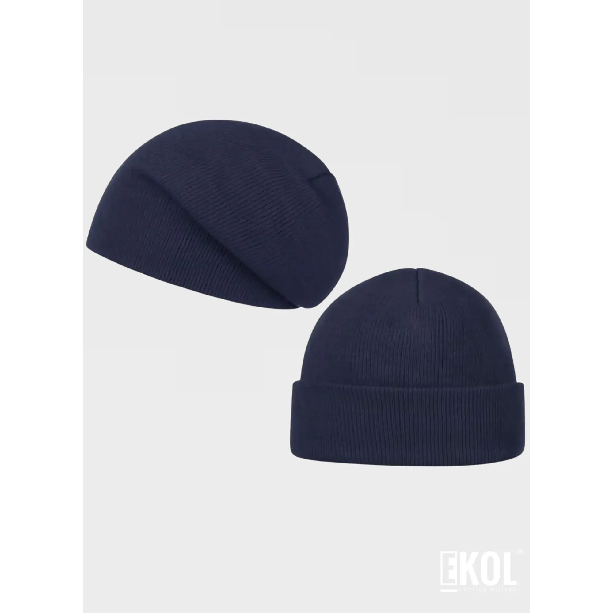 Gorro Beanie Lana Doblez Forro Polar 6