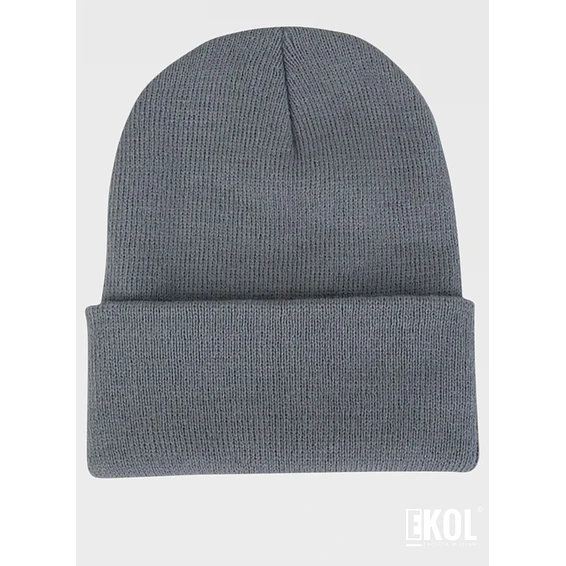 Gorro Beanie Lana Doblez Forro Polar 8