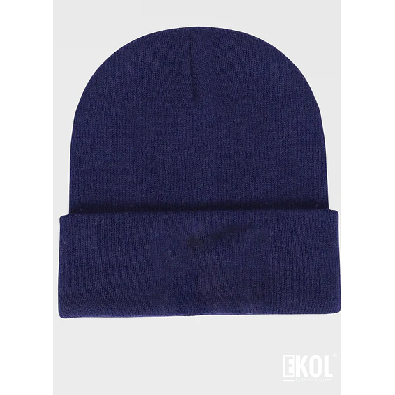 Gorro Beanie Lana Doblez Forro Polar 5