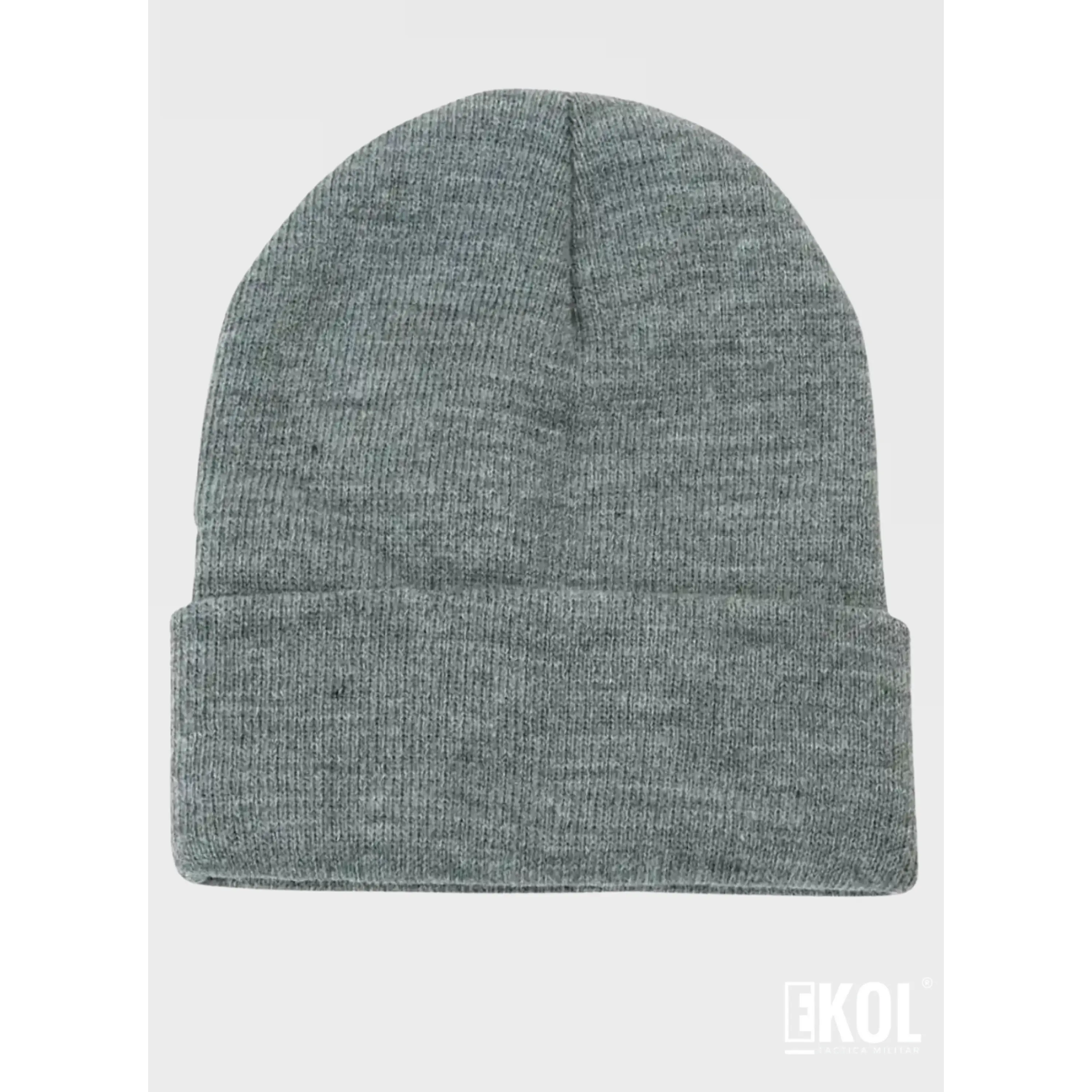 Gorro Beanie Lana Doblez Forro Polar 9