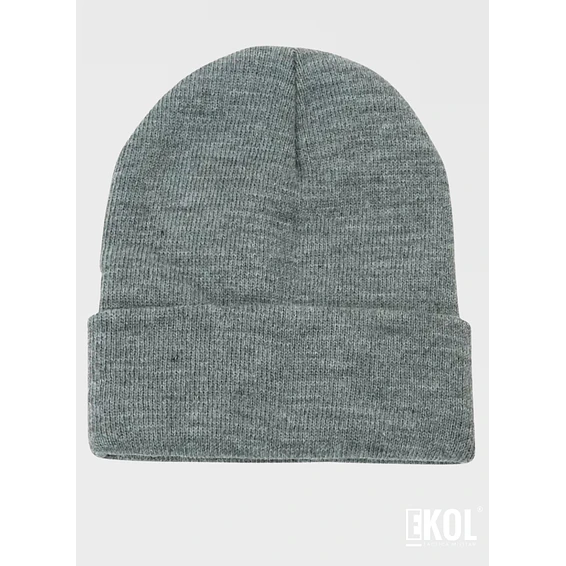 Gorro Beanie Lana Doblez Forro Polar 9