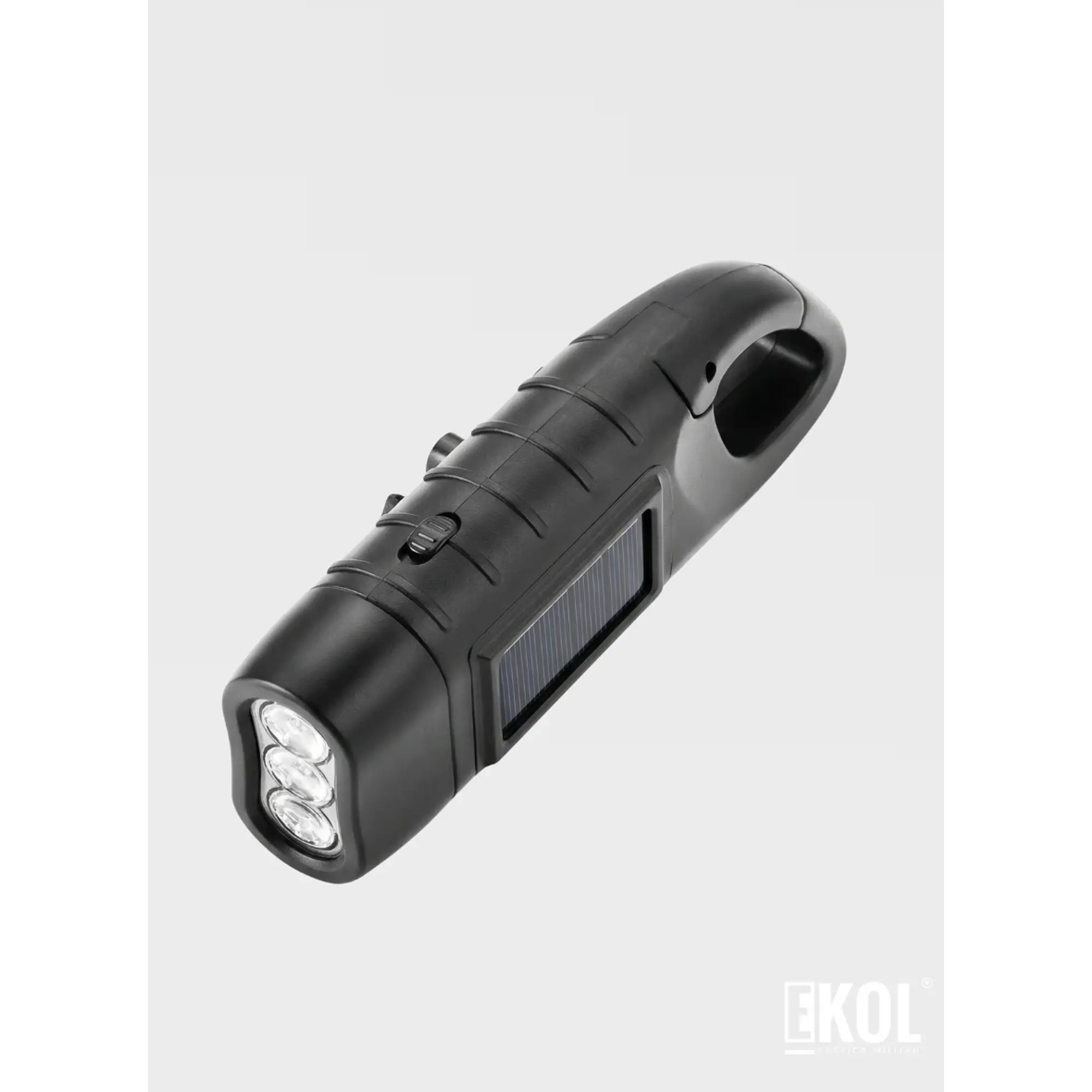 Lampara Linterna Solar Portátil Manivela Manual Camping 2