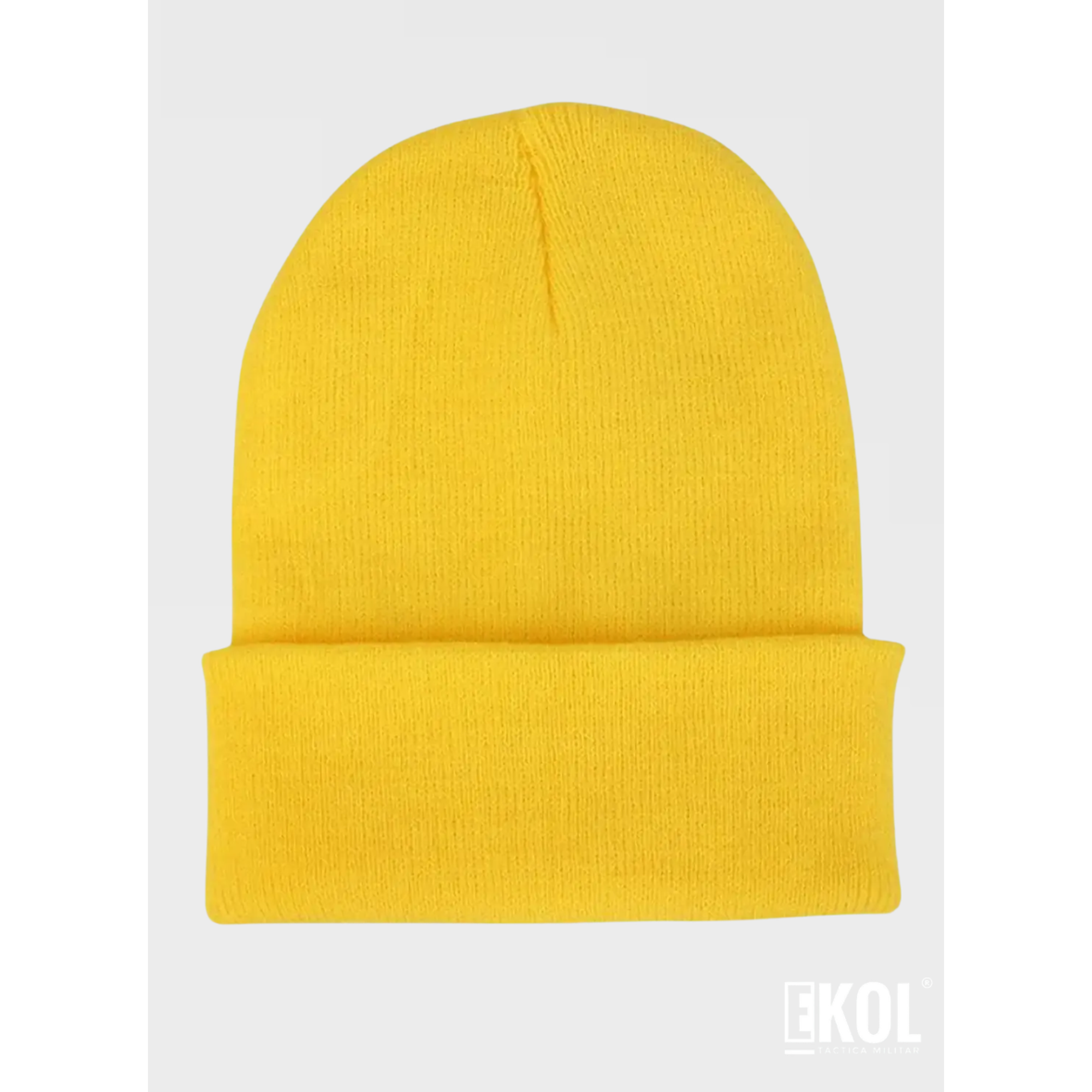 Gorro Beanie Lana Doblez  8