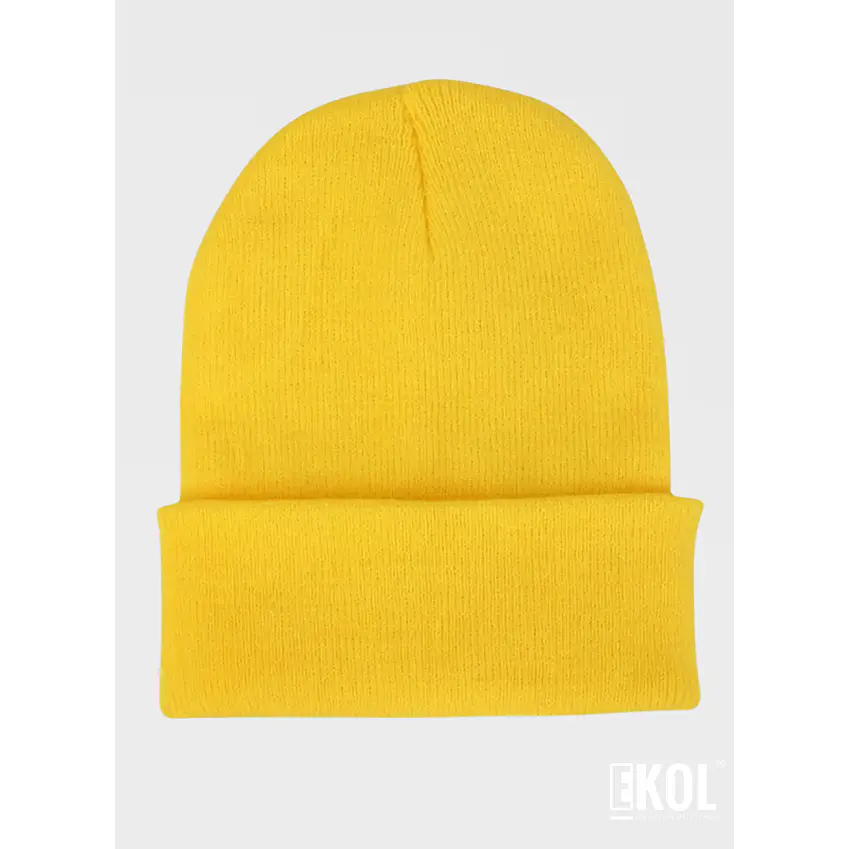 Gorro Beanie Lana Doblez  8