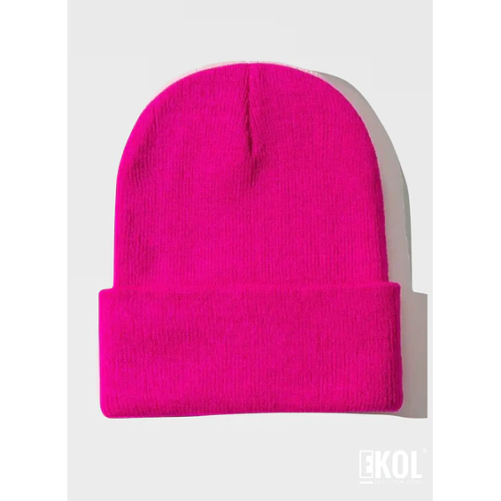 Gorro Beanie Lana Doblez  13