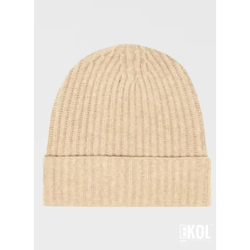 Gorro Beanie Lana Doblez  15